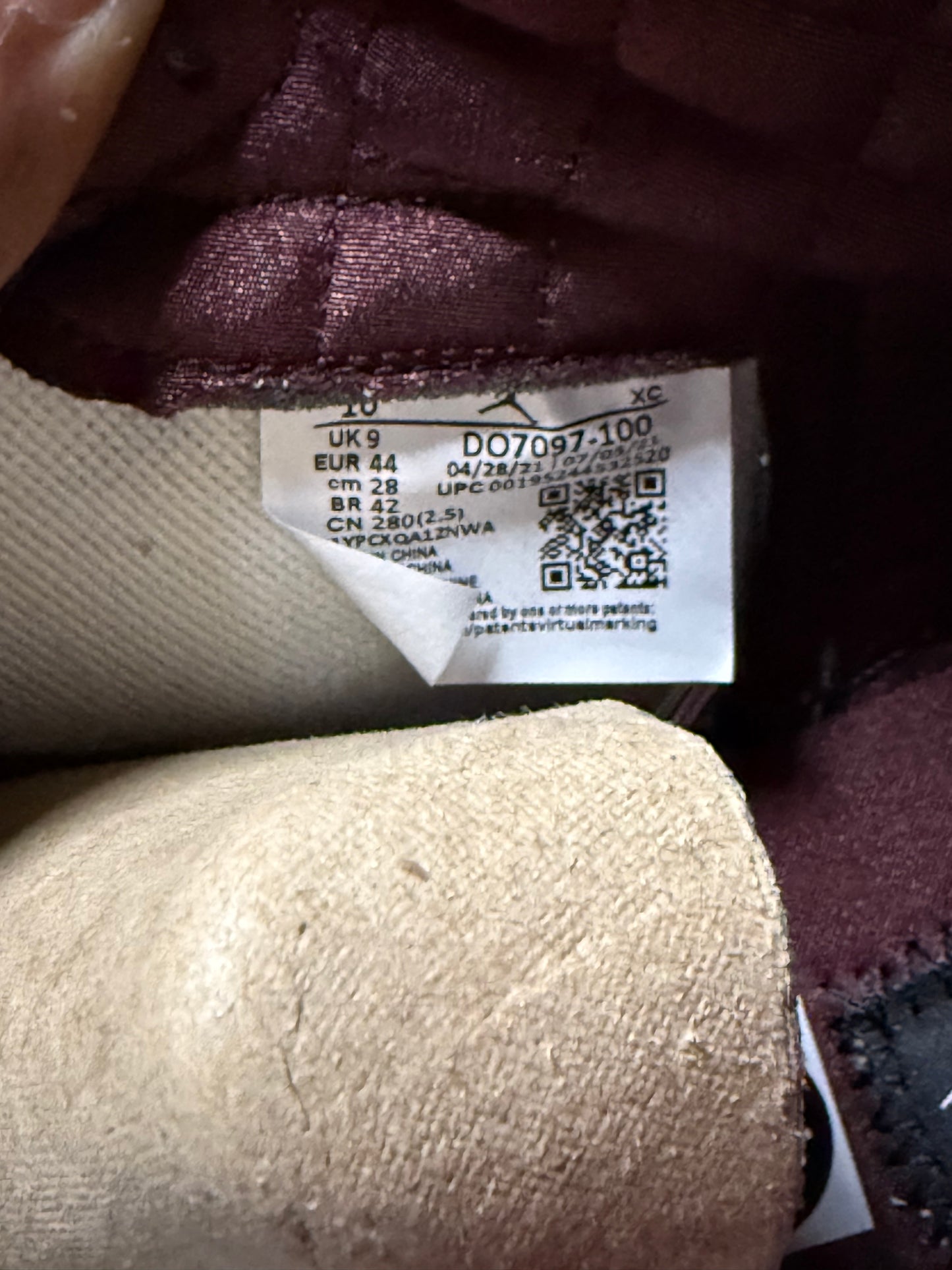 Jordan 1 A Ma Maniere