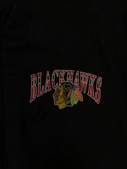 Vintage 1990s Chicago Black Hawks NHL Jacket