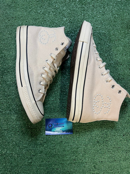 Converse chuck Taylor All star 70 X Stussy fossil pearl size 11.5men/13women