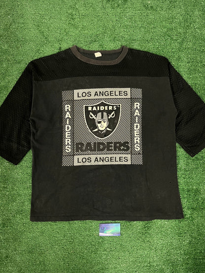 Vintage 1990s Los Angeles raiders mesh jersey