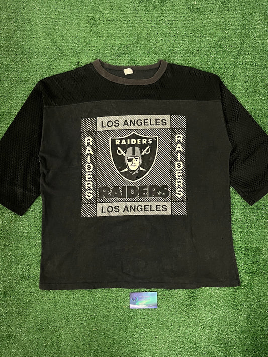 Vintage 1990s Los Angeles raiders mesh jersey