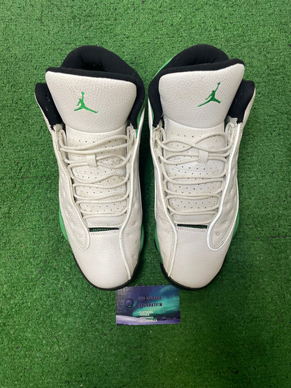 Jordan 13 lucky green size 11men/12.5women