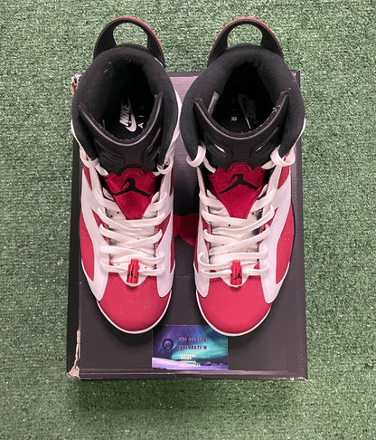 Air Jordan 6 Carmine 2021 size 11.5men/13women