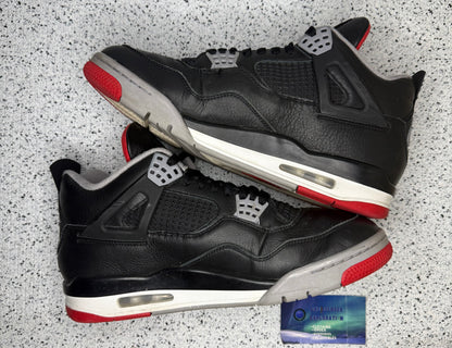 Jordan 4 Bred Reimagined 10.5 Men/12 Women “Preowned”