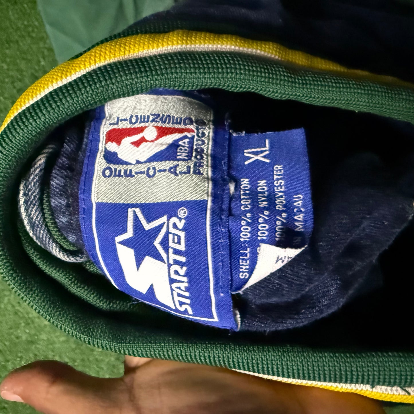 Vintage Seattle SuperSonics Denim Starter Jacket