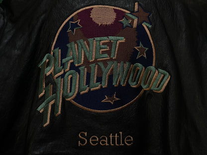 Vintage 1990s Planet Hollywood Seattle reversible jacket