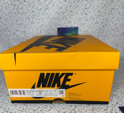 Jordan 1 Yellow Toe Taxi