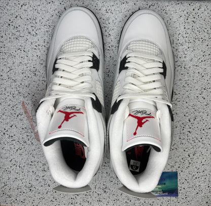 Jordan 4 White Cement