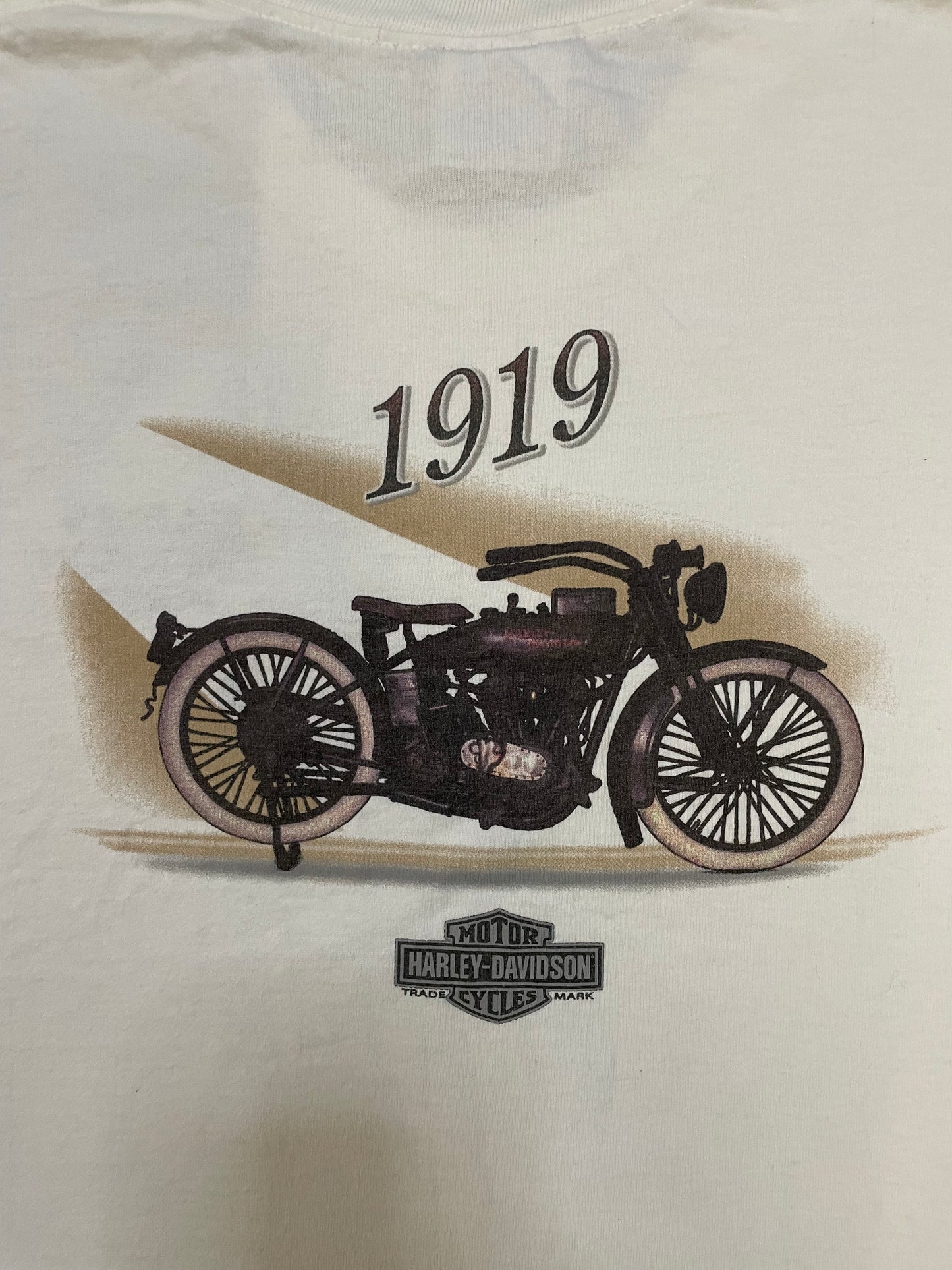 Vintage Harley Davidson 1919 Model motorcycle tee