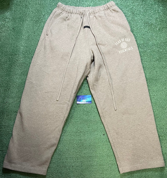 Fear of God Essentials heather grey sweatpants