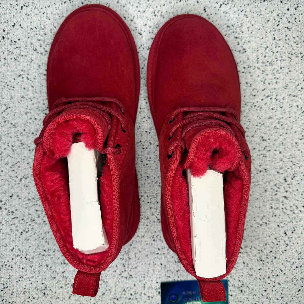 UGG Neumel Boot Samba Red 9 Men “Preowned”