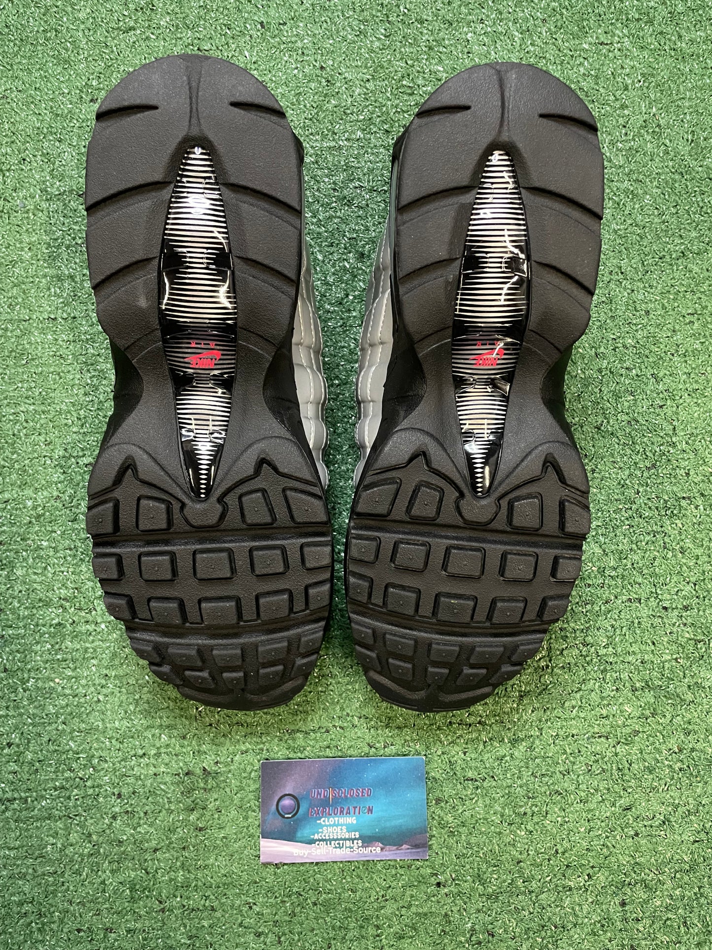 Nike Air Max 95 big bubble metallic silver