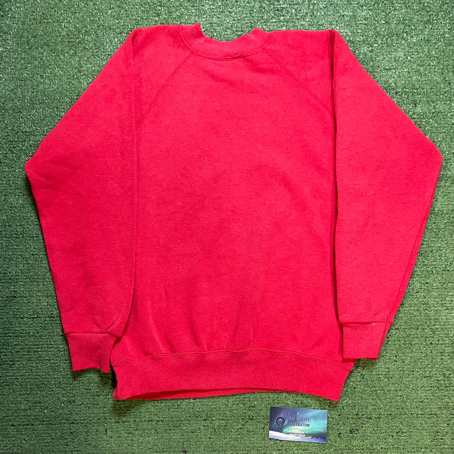 Vintage 1970s Alamo School alligator red youth crewneck