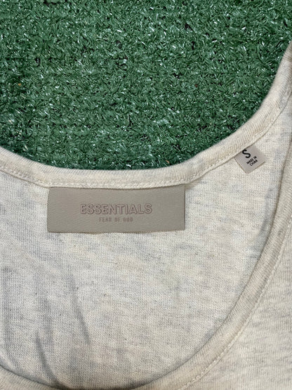 Fear of God Essentials grey tank top