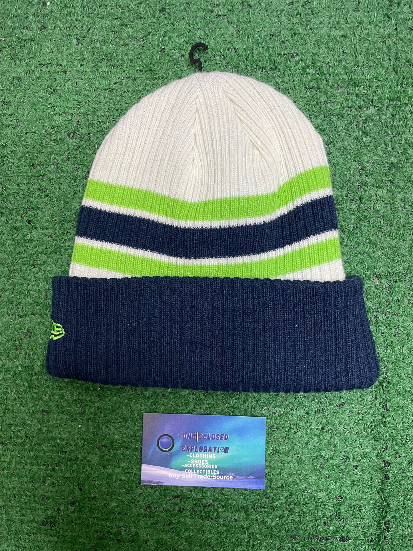 Seattle Seahawks new era knit cuff beanie