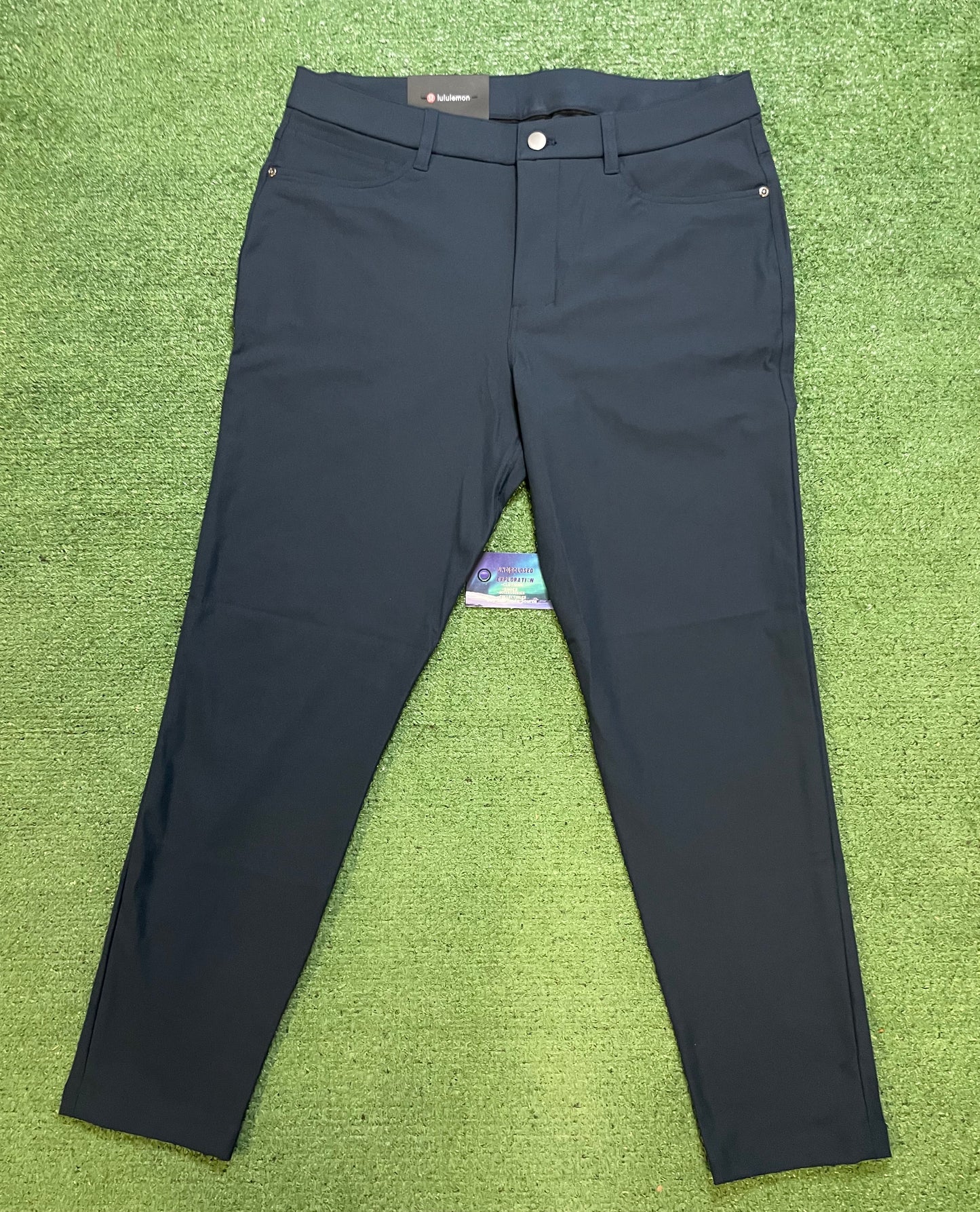 lululemon ABC 5 pocket pant true navy
