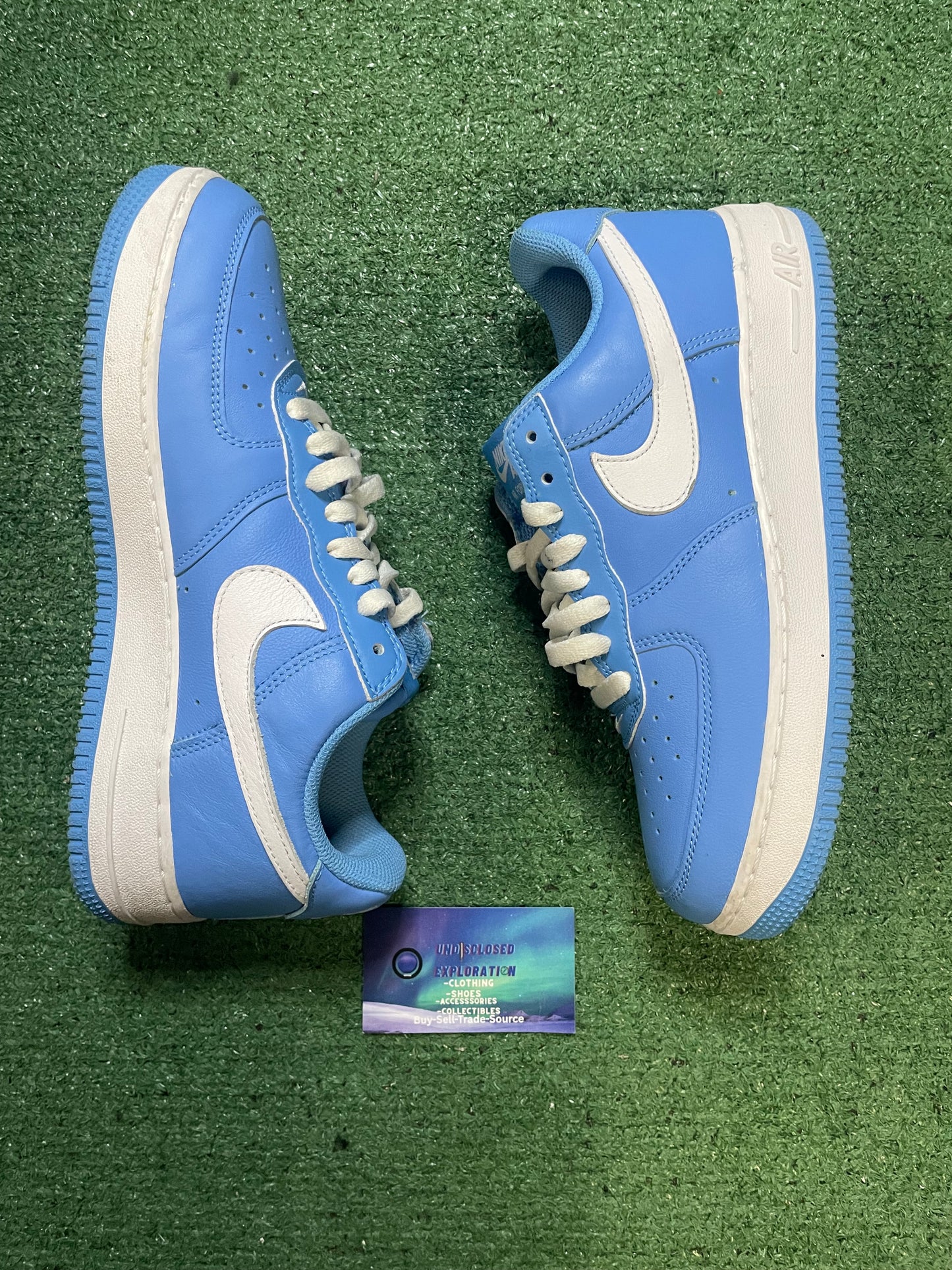 Nike Air Force 1 low color of the month university blue size 8.5men/10women