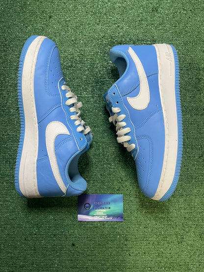 Nike Air Force 1 low color of the month university blue size 8.5men/10women