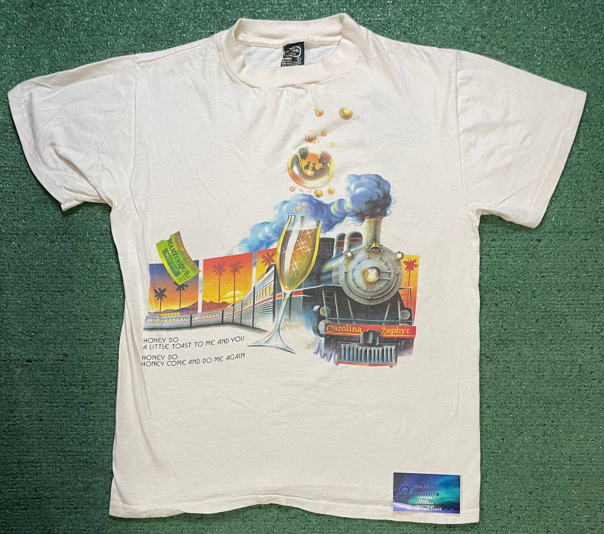Vintage 1970s The Blue Torpedoes Caribbean soul tee