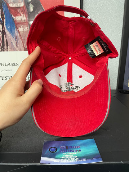 Vintage Ferrari red horse hat