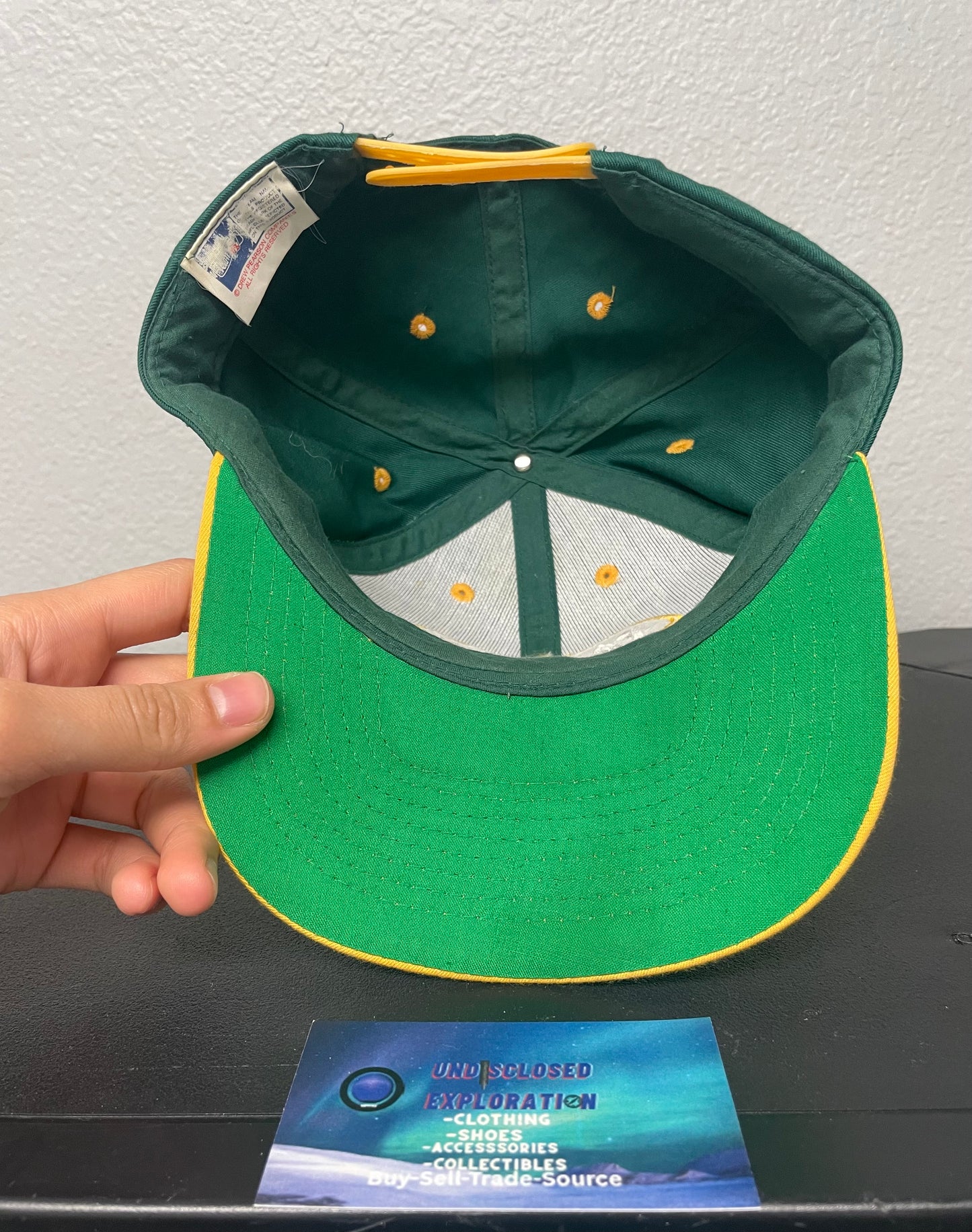Vintage 1990s Packers Greenbay Drew Pearson hat