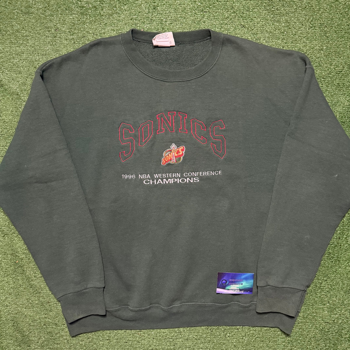Vintage Seattle SuperSonics Western Conference Champs Crewneck