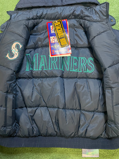 Vintage 1990s Seattle Mariners Reversible Jacket