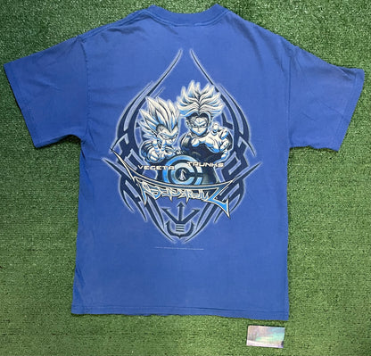 Vintage 2000s Dragon Ball Z vegeta and trunks tee