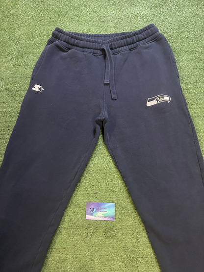 Seattle Seahawks starter navy sweatpants