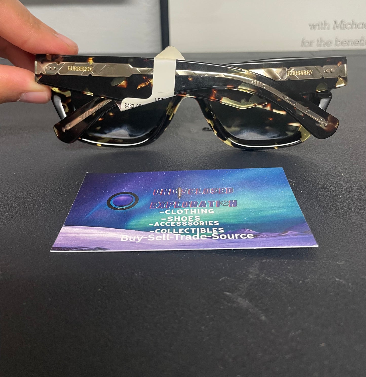Burberry tortoise BE4454 sunglasses