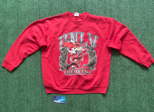 Vintage Unlv rebels Crewneck