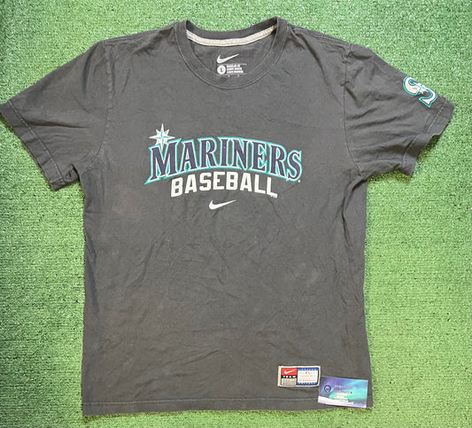 Seattle Mariners Nike baseball grey tee