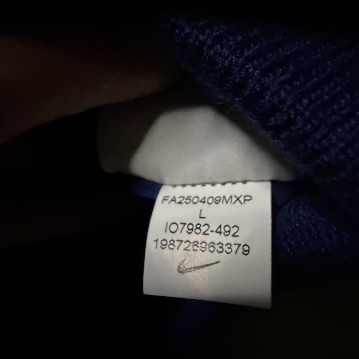 Nike X Yu-Gi-Oh Destroyer Jacket Blue Void