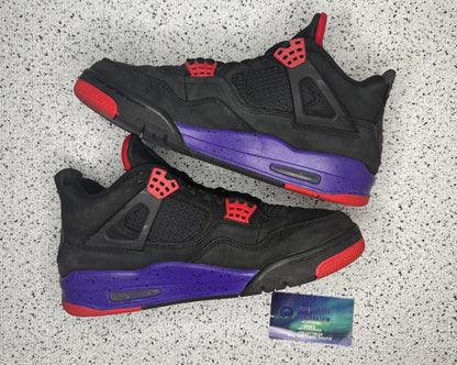 Jordan 4 Raptors 9.5 Men/11 Women “Preowned”