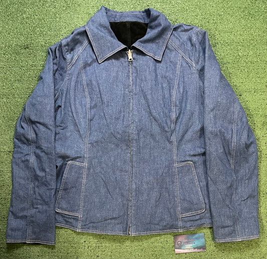 Vintage Jean and suede reversible jacket