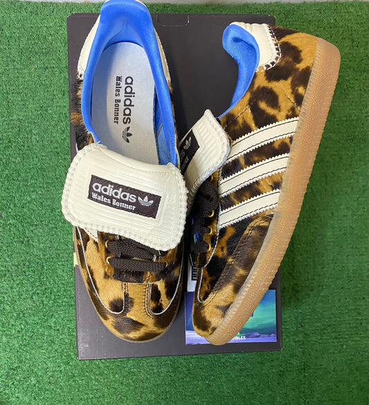 Adidas wales bonner samba leopard