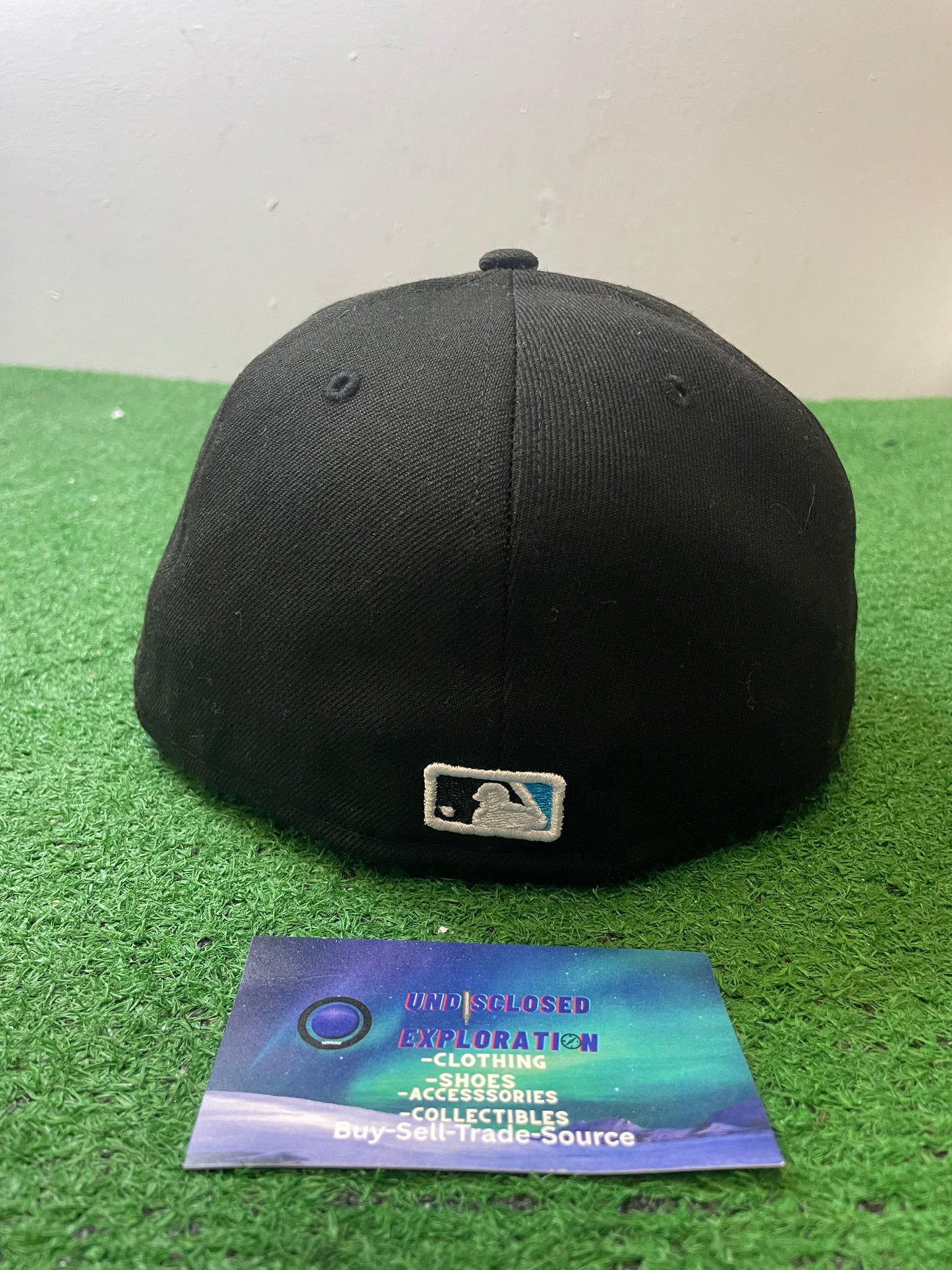 Miami Marlins black fitted new era hat