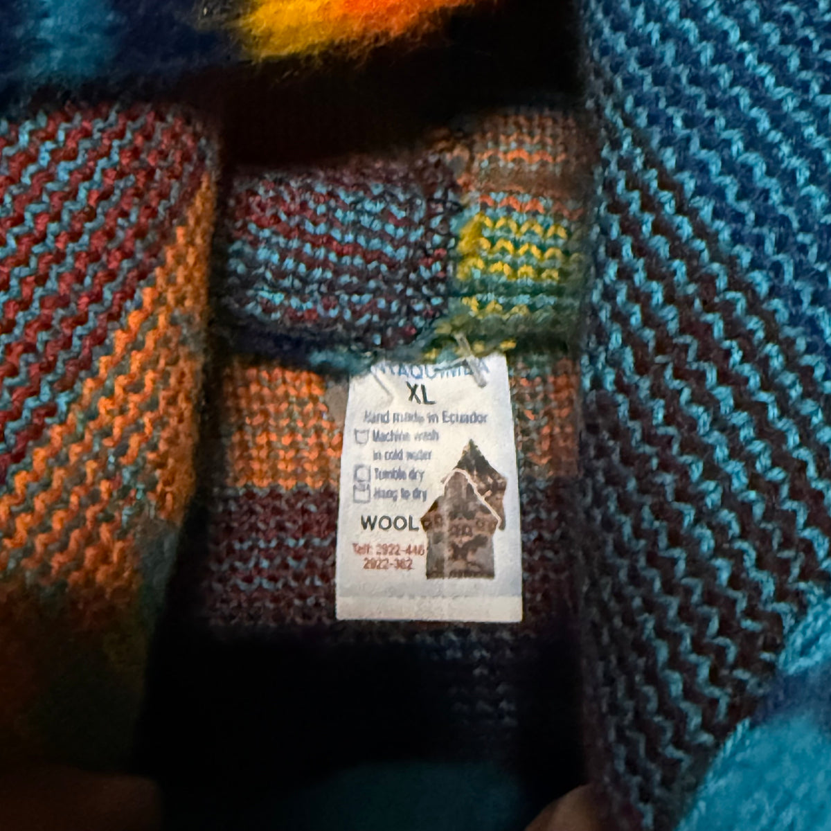 Artesanias Tuntaquimba Wool Hoodie