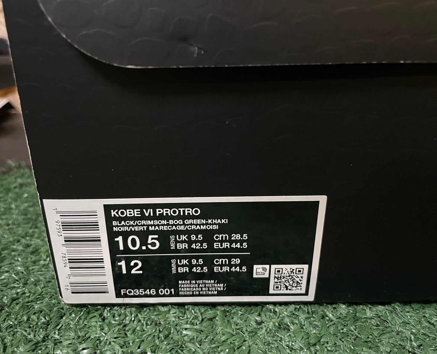 Nike Kobe 6 Protro Italian camo 2024 size 10.5men/12women
