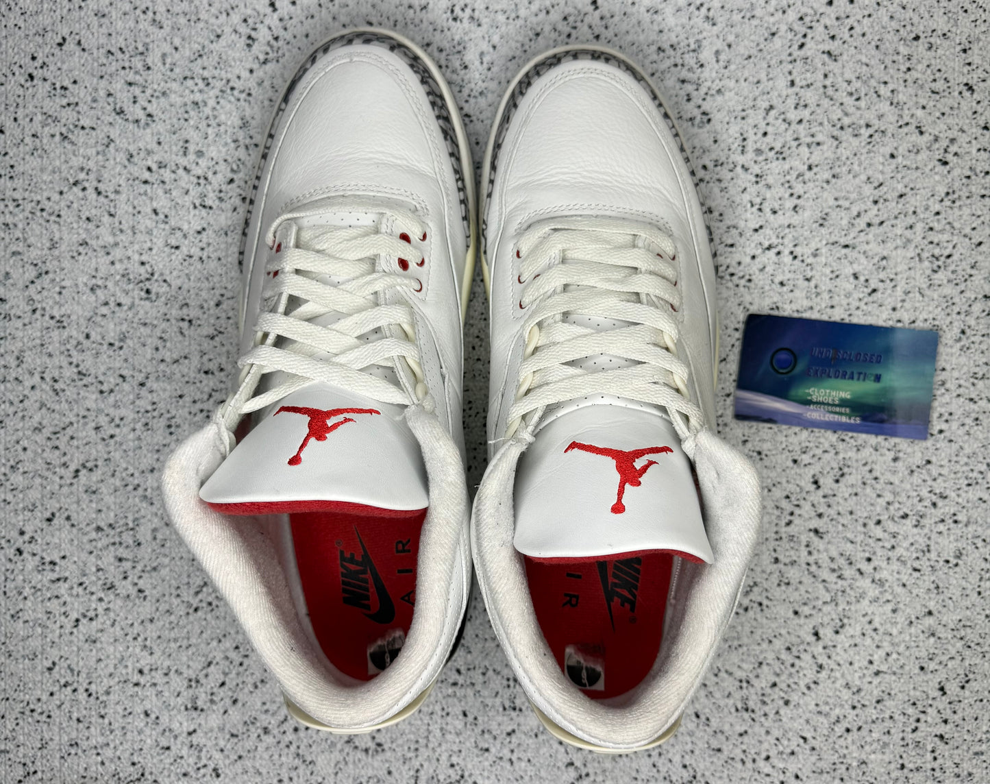 Jordan 3 White Cement 9 Men/10.5 Women “Preowned”