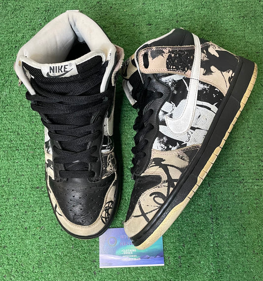 Nike sb dunk high futura unkle size 9.5men/11women