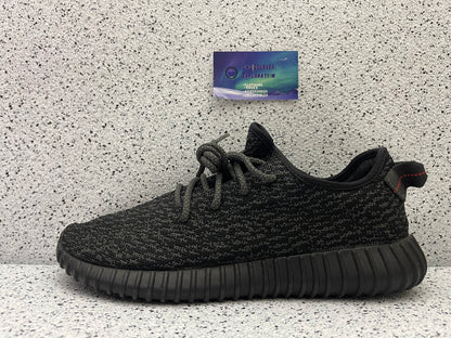 Yeezy 350 Pirate Black 2016 11.5 Men/13 Women “Preowned”
