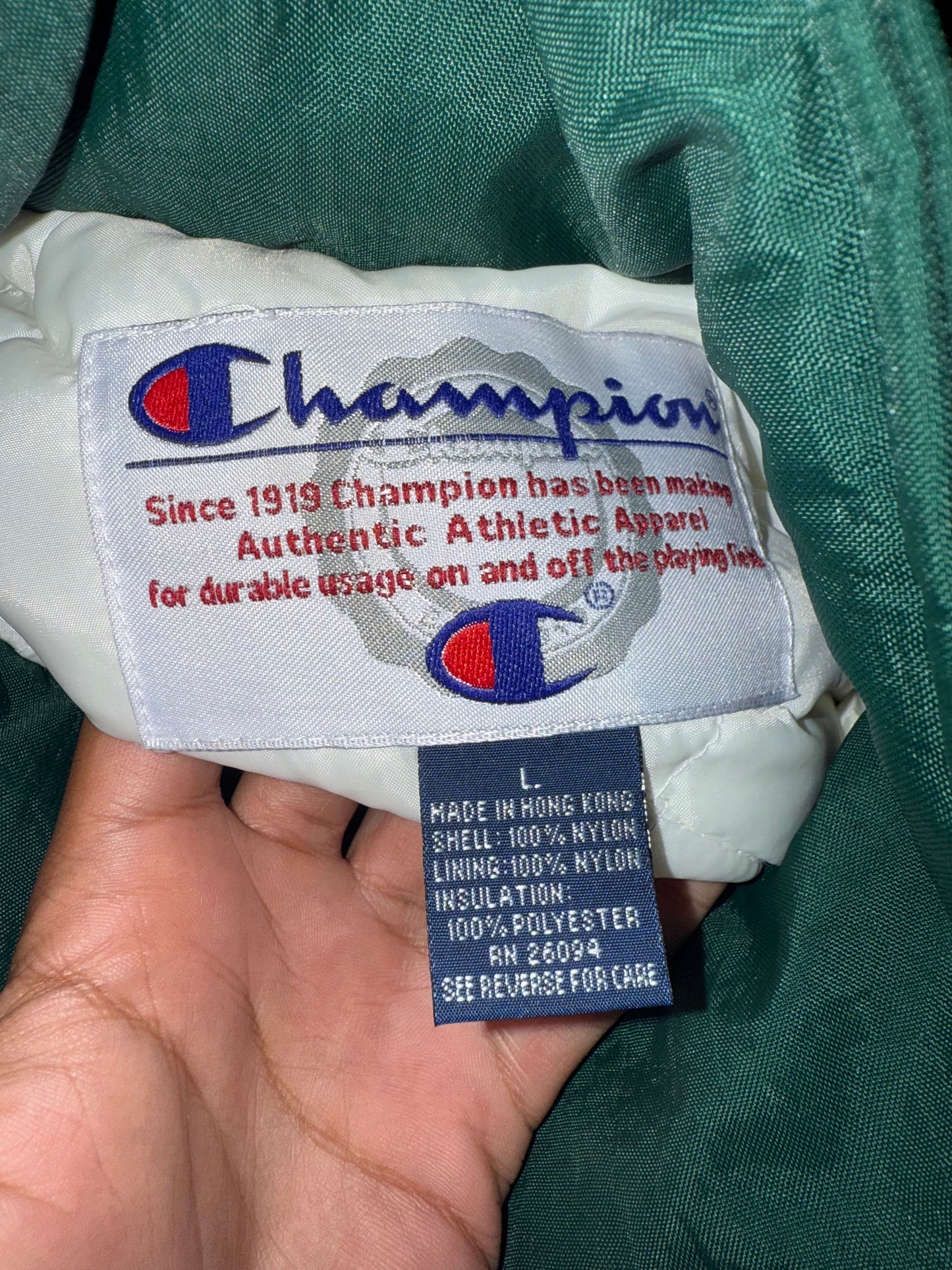 Vintage Seattle SuperSonics Jacket Champion