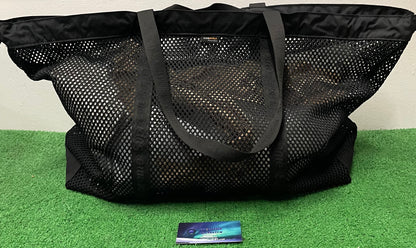 Supreme mesh tote bag black