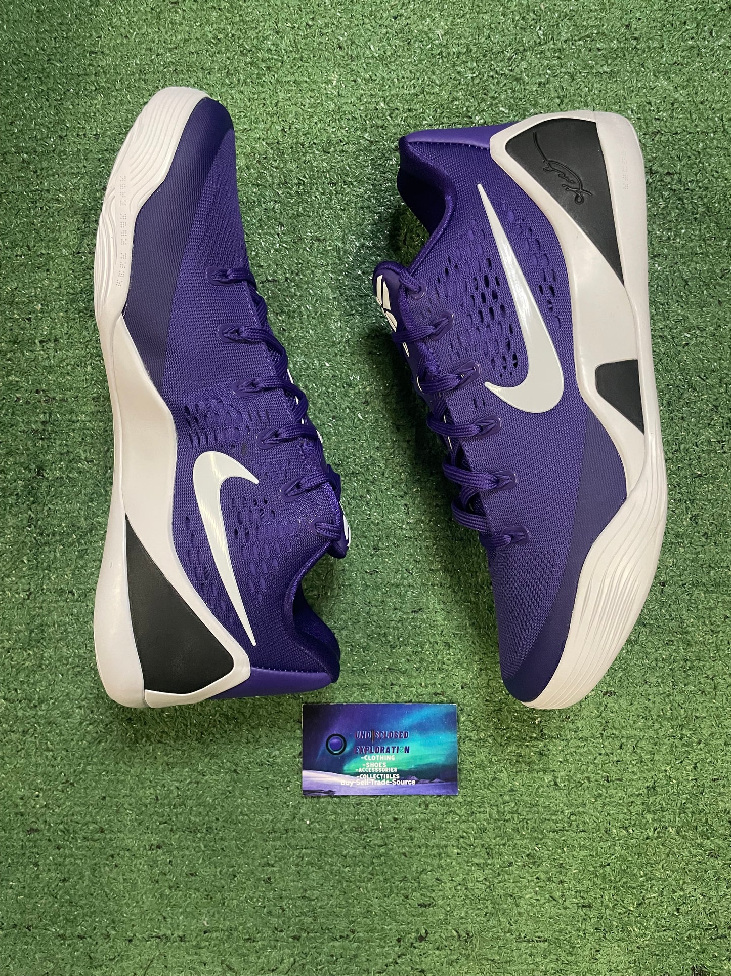 Nike Kobe 9 elite low court purple white