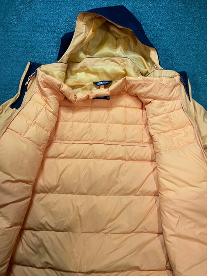 The North Face black & yellow mono mountain jacket