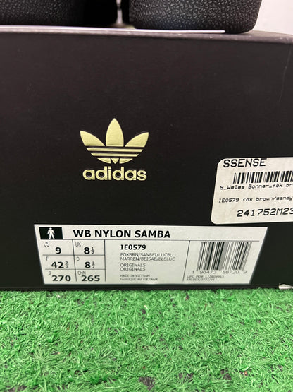 Adidas X wales Bonner samba fox brown