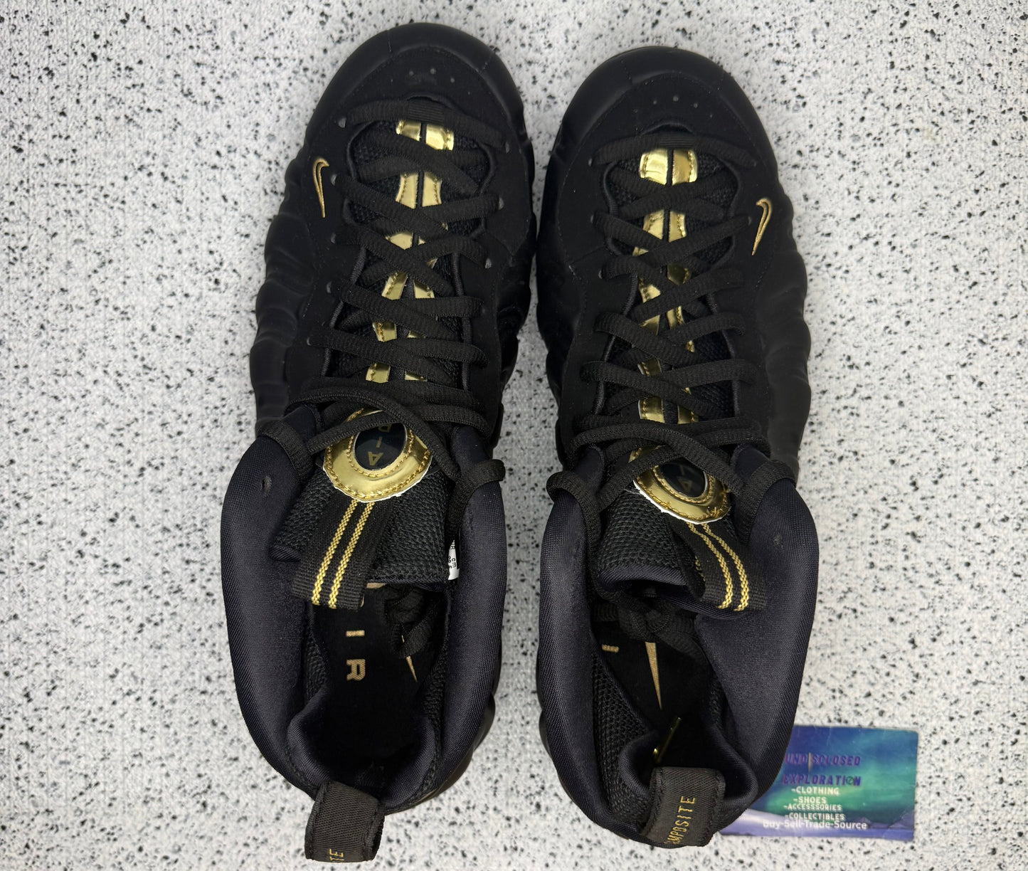 Nike Air Foamposite Pro Metallic Gold