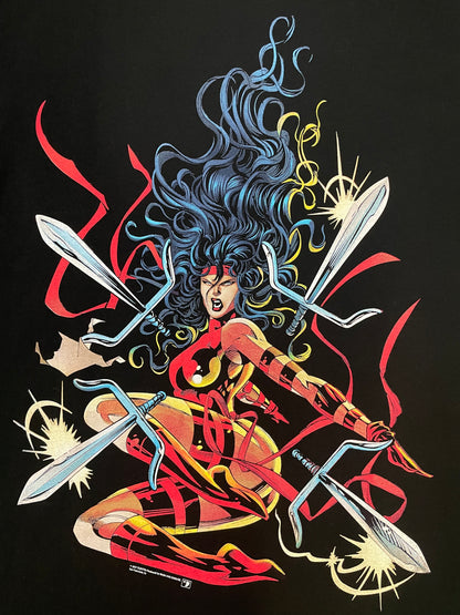 Mask and disguise elektra marvel tee
