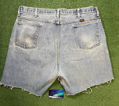 Rustler light wash Jean shorts